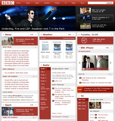 BBC Homepage