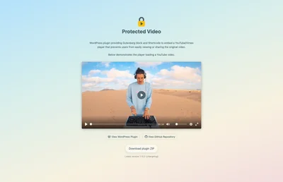 Protected Video